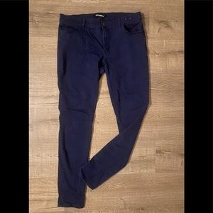 Express blue colored jeans- 12 LONG